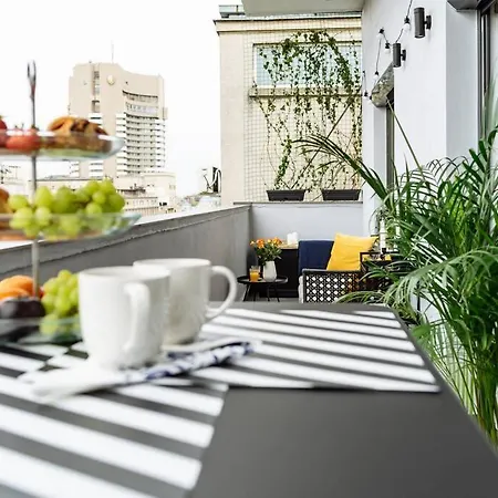 Amazing View - Terrace+netflix - Center Apartamento Bucarest